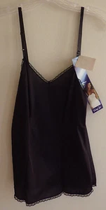 Camisole Vanity Fair Intimates Damen Nachtwäsche Klassiker 34 /42 schwarz ärmellos - Bild 1 von 5
