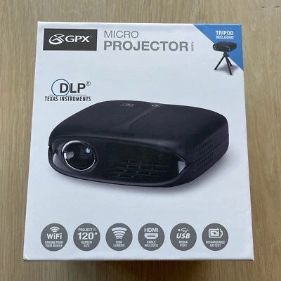 GPX Micro Projector Model PJ809B v2248-03 - Image 1 of 4
