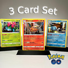 Charizard Venusaur & Blastoise - POKEMON GO TCG Cards - Holo Rare Set - MINT