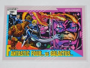 1991 IMPEL MARVEL UNIVERSE SERIES 2 FANTASTIC FOUR VS. GALACTUS CARD #107 - Picture 1 of 2