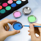 24 Pcs Color Mixing Container Paint Trays Palette Makeup Metal