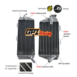 FOR Kawasaki KX450F KXF450 2006 2007 2008 Aluminum Radiator - Bild 1 von 5