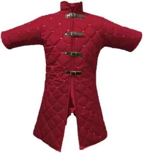 Medieval Padded Gambeson , Viking Armour Coat , SCA Fighting Arming Jacket - Picture 1 of 5