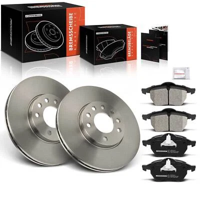 Discos de Freno Forros Delantero 288mm para Opel Vectra B J96 Saab 9-3 90496327 - Imagen 1 de 4