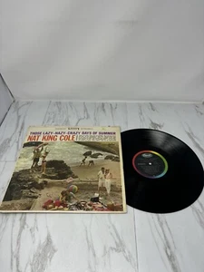 Nat King Cole "Those Lazy Hazy Crazy Days Of Summer" Vinyl LP Record 1963 - Picture 1 of 2