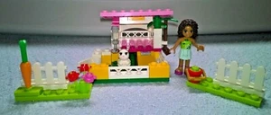 LEGO Friends Andrea's Bunny House #3938 retirado 2012 completo 62 piezas Andrea  - Imagen 1 de 4