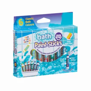 Little Brian - Bath Paint Sticks 6 pack - Picture 1 of 3