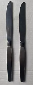 Oneida Community FROSTFIRE Dinner Knives 2 Replacement Stainless Flatware - Picture 1 of 2