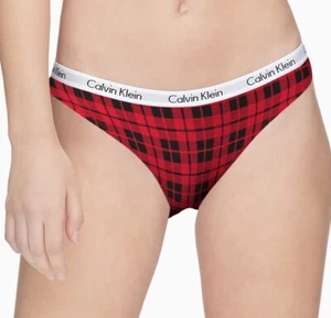 3 Pair Calvin Klein Women’s Carousel Bikini Panty D1618- 2 Red/ 1 White- Medium - Picture 1 of 5
