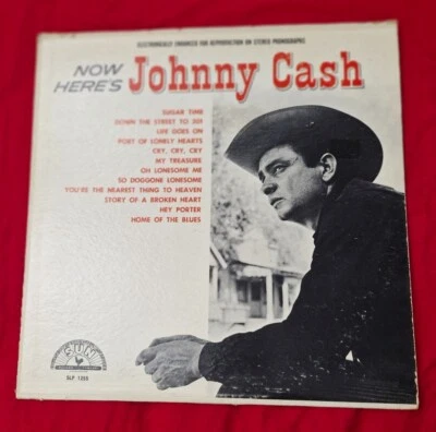 Now Here's Johnny Cash LP. Original Sun release SLP 1255, US 1966. - Image 1 of 4