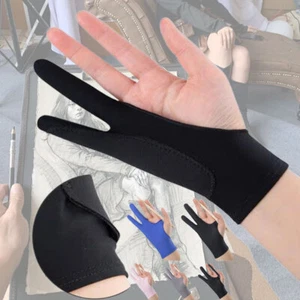 Anti-fouling Glove Drawing Tablet Artist Painting Graphics Sketching 2 Fingers. - Picture 1 of 40