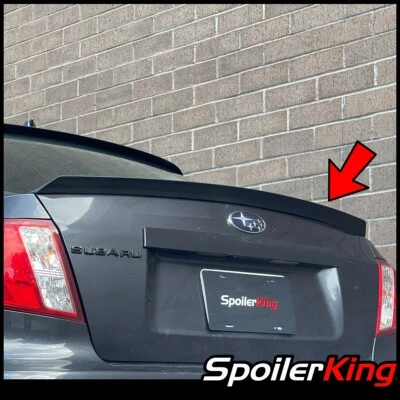 Alerón labial trasero del maletero DUCKBILL (se adapta a: Subaru Impreza 2008-14 4 puertas) 284P Foto 1 de 4