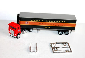CAMION POIDS LOURD 1/87, TRACTEUR BURLINGTON + SEMI REMORQUE GREAT NORTHERN G319 - Imagen 1 de 6