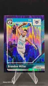 Brandon Miller 2024-25 Panini Donruss Optic - Purple Shimmer Prizm #16 - Foto 1 di 2