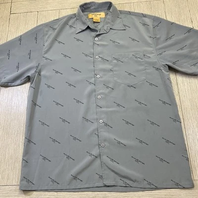 Yellow Rat Bastard NYC Button Up Shirt Mens Large Streetwear RN62525 - Image 1 of 4