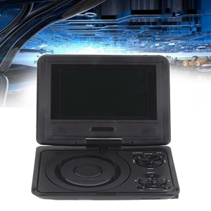 (Black)6.8 Inch Portable HD Children's DVD Player Multifunctional Convenient OU - Picture 1 of 21