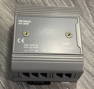 Keyence KV-U6W Modulo di Alimentazione In: 0.65A 100-240VAC 50/60 HZ Out: 0.8A 24VDC - Foto 1 di 8