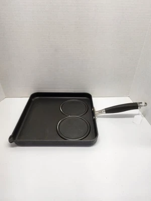 ANOLON ADVANCED 11” SARTÉN CUADRADA PARA DESAYUNO MANGO SureGrip ~ anodizado duro antiadherente Foto 1 de 4