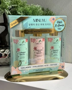 MINUYU Lumaca Mucina Power Trio Collagene-Acido Ialuronico - Peptide - Foto 1 di 2