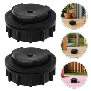  4 Stück Mülleimer Abflusslochstopfen Müllbehälter Stopfen Zubehör - Bild 1 von 12