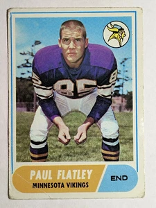 1968 Topps #81 Paul Flatley (GOOD) - Picture 1 of 2