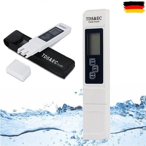TDS EC Meter Messgerät Digital Tester Wassertest Leitwertmessgerät 0-9999ppm DHL - Bild 1 von 7