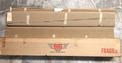 VINTAGE SIG NOS Spruce Wood AIRFOIL FOR MODEL Airplane 36” Wingspan KIT - Image 1 of 4