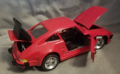 1987 Porsche 911 /930 Turbo Slant Nose Diecast Testors Italeri 1:24 - Image 1 of 4