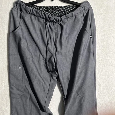 Брюки Koi Scrub Bottoms медицинская униформа серые средний размер M - Изображение 1 из 4