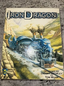 Iron Dragon Board Game Mayfair Games Tom Wham And Darwin Bromley - Picture 1 of 2
