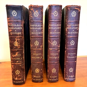Life of Napoleon Bonaparte Books - William Sloane 4 Volumes Century Co 1896 READ - Picture 1 of 24