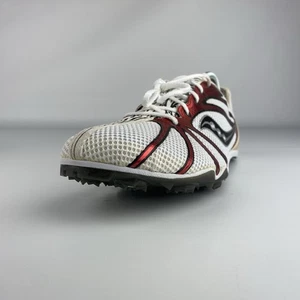 Saucony Endorphin Spike MD2 Track & Field Shoe Mens Size 11 Red White - Picture 1 of 19
