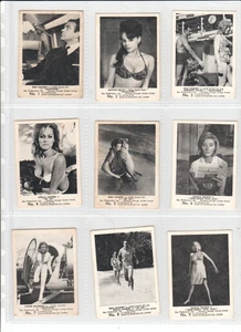 JAMES BOND FILM SCENES #1-60 Full Set Somportex Gum Cards UK 1964 - Picture 1 of 14
