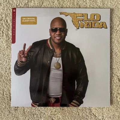 Flo Rida - Now Playing (Greatest Hits) Ultra Clear Vinyl LP New Sealed Record - Image 1 of 2