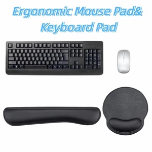 2Pcs/Set Creative Wrist Support Mouse Pad Wristband Mouse Mat Office Supplies - Afbeelding 1 van 17