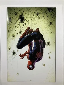 SPIDER-MAN #1 NM/NM+ Virgin Variant Clayton Crain 2019 COA #534/600 - Picture 1 of 22