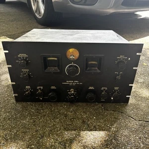 Hammarlund Radio Receiver Super-Pro SP200X Shortwave Vintage WwII For Parts - Picture 1 of 21