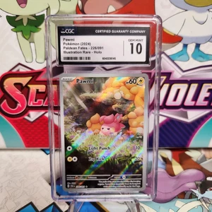 CGC 10 Pawmi 226/091 Illustration Rare - Paldean Fates - Pokemon TCG - SCHNELLER VERSAND - Bild 1 von 2