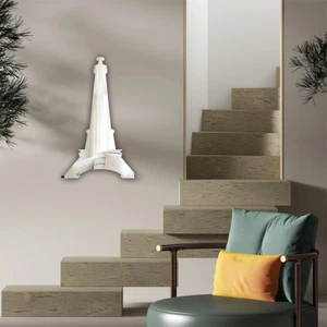 Acrylic Mirror Strong ShatterResistant Sharp Reflection NoDIY Eiffel Tower Shape - Picture 1 of 5