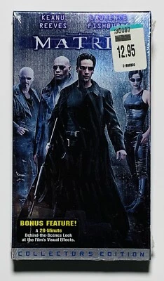VHS: 1999 - THE MATRIX - Collector's Edition - Sealed - Image 1 of 4