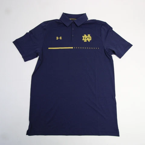 Notre Dame Fighting Irish Under Armour Vanish Polo Men's Navy New Cover
