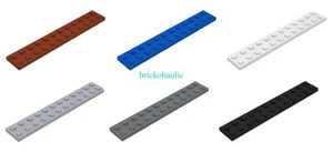 Lego Plate 2 x 12 Parts Pieces Lot Building Blocks ALL COLORS - Picture 1 of 16