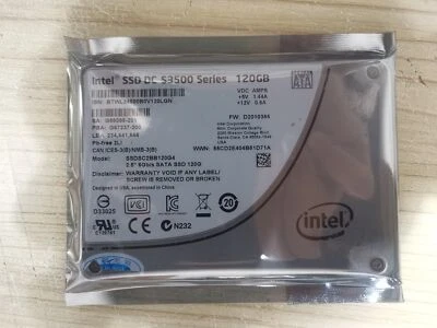 Intel SSD DC S3500 Series 120GB 2.5'' 6Gb/s Solid State Drive (SSDSC2BB120G4) - Image 1 of 2