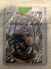 2018-19 Panini Select Premier Level Zebra Prizm Tyreke Evans #179