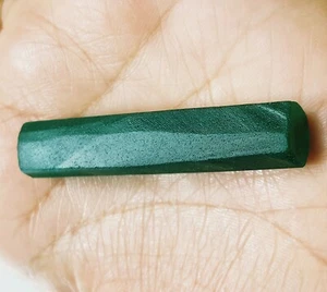 Natural Colombian Green Emerald Rough 43.62 Ct Loose Gemstone Certified Emerald - Picture 1 of 8