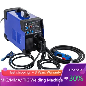 VEVOR Macchina Saldatrice Portatile 3 in 1 Saldatore MIG/MMA/ TIG-200 200Amp - Imagen 1 de 15