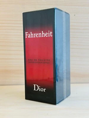 Fahrenheit By DIOR Eau De Toilette Spray 3.4 OZ / 100ml ~ Sellado ~ Auténtico Foto 1 de 3
