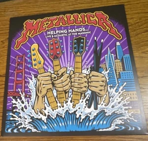 METALLICA original 140 gram blue Vinyl 2LP Helping Hands..Live & Acoustic (2019) - Imagen 1 de 10