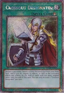 Crossout Designator (Platinum Secret Rare) 25th Anniversary Rarität Sammlung II - Bild 1 von 1
