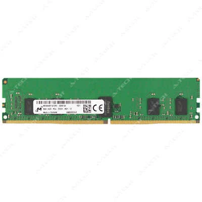 Micron 8GB DDR4 2933 PC4-23400 ECC RDIMM Server Memory RAM MTA9ASF1G72PZ-2G9E1 - Image 1 of 2